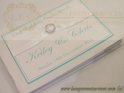 personalised Wedding Guest Book Guest Signing Book