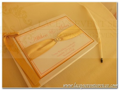 unique gold Wedding Guest Book Guest Signing Book