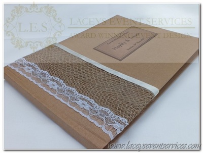 rustic Wedding Guest Book Guest Signing Book