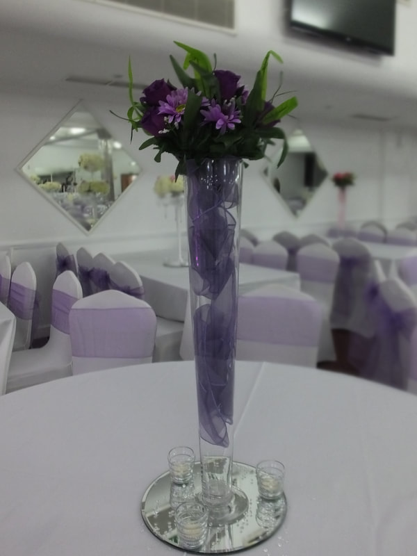 Wedding flowers florist Essex London Centrepiece Hire, table decorations, Event Decorators, Prop Hire